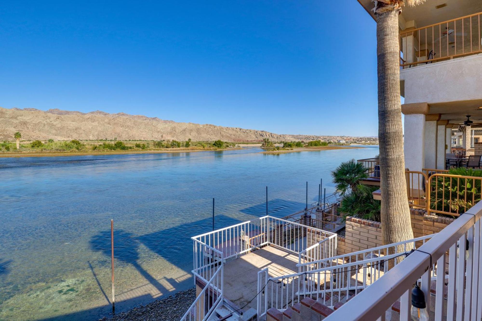 Riverfront Bullhead City House With Balcony! Villa Dış mekan fotoğraf